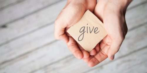 The Beauty of Giving