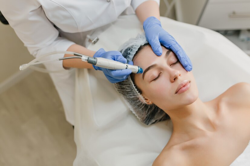 view-from-rejuvenation-beautiful-woman-enjoying-cosmetology-procedures-beauty-salon-dermatology-hands-blue-glows-healthcare-therapy-botox_197531-2783